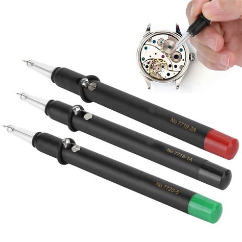 Professional Oil Pin Pen Automatic Watch Lubricant Oiler Alloy Wristwatch Watch Repair Tool For