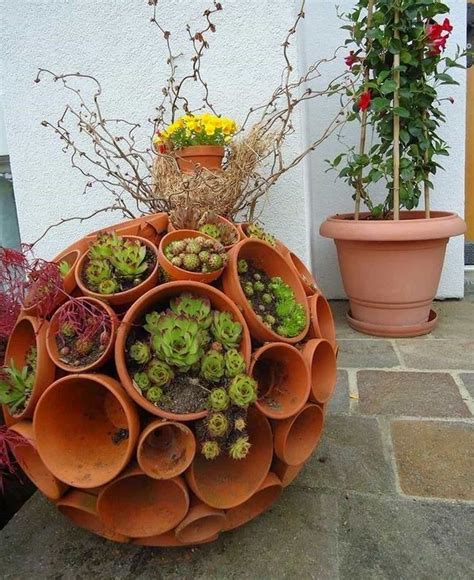 Clay Pot Planter Ideas Youll Love This Inspiration Flower Pots