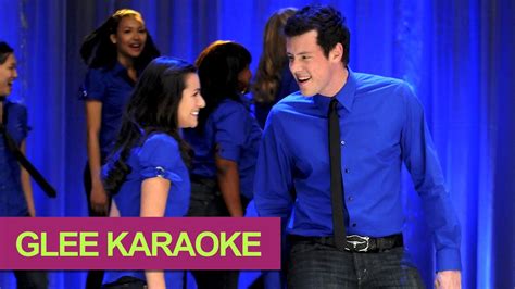 Somebody To Love Glee Karaoke Version Sing With Finn Youtube