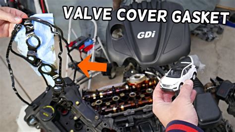 Hyundai Santa Fe Valve Cover Gasket Replacement Removal Oil Leak Fix