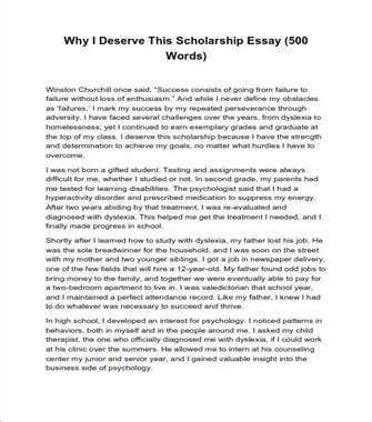 Scholarship Essay Examples To Help You Win Scholarship