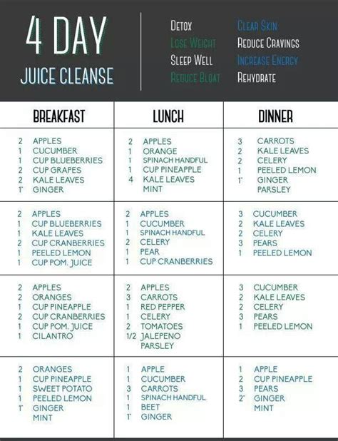 You will have to stay on a full liquid diet of juices of fresh vegetables and fruits. Weight Loss Juice Fast 10 Days Recipes - Weight Loss Wall