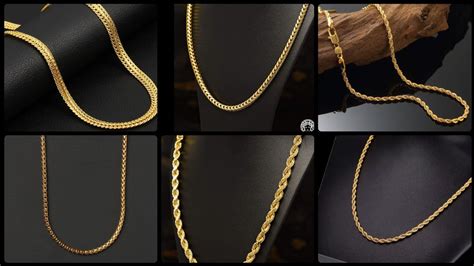 Latest Gold Light Weight 10 Grams Daily Wear Chain Designs Youtube