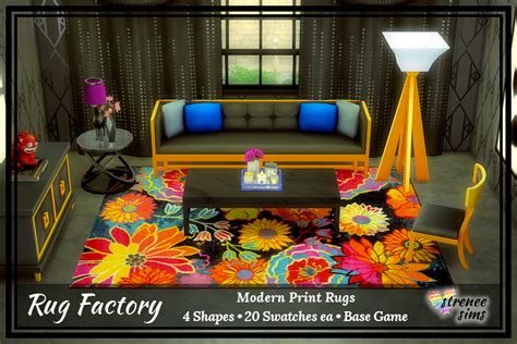 Modern Rugs From Strenee Sims • Sims 4 Downloads