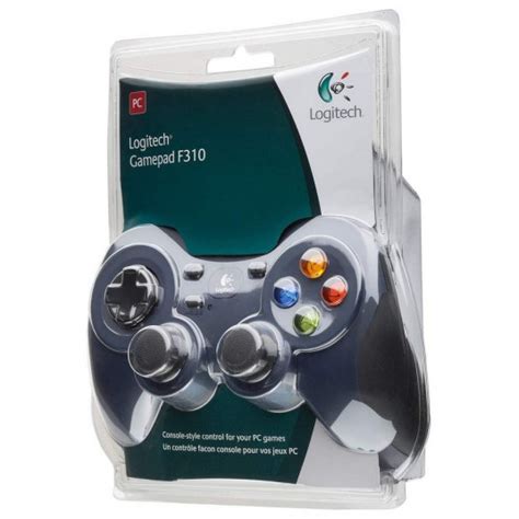 Gamepad Logitech F310 4 Axes D Pad 2 Mini Joysticks 10 Buttons