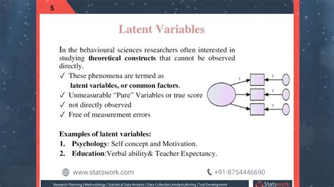 The person makes the following observations and inferences, as shown in table. Lecture 2: Latent/Manifest/Observed Variables using in SEM ...