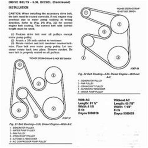 Ford 67 Powerstroke Belt Diagram Wiring Service