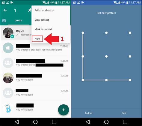 Cara Menyembunyikan Pesan Chat Whatsapp | Warung Komputer