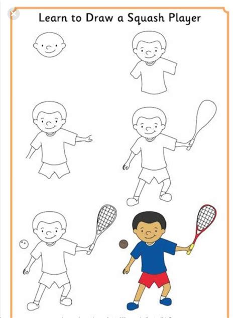 Sports Drawing For Kids At Explore Collection Of