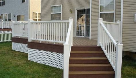 Here are some basic guidelines for calculating stair slope: Cheap deck skirting ideas | Design Idea and Decors : Deck ...