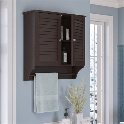 Ellsworth Two Door Wall Cabinet In Espresso Riverridge® Home Dark