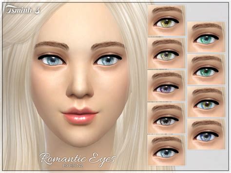 Romantic Eyes By Pralinesims At Tsr Sims 4 Updates
