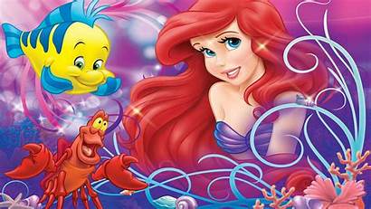 Ariel Mermaid Princess Disney Flounder Crab Cartoon