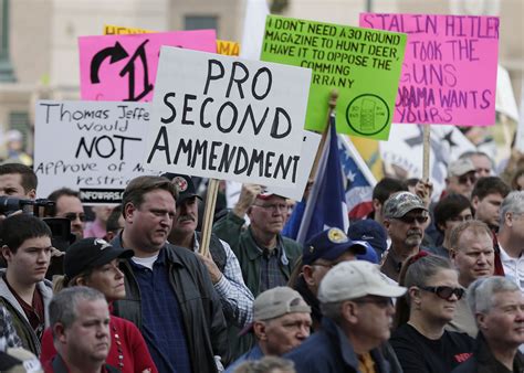 Thousands Rally Against Stricter Gun Control In Us The Columbian