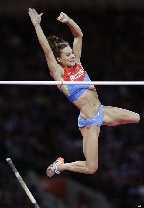 POLE VAULT Track And Field Female Athletes Action Poses