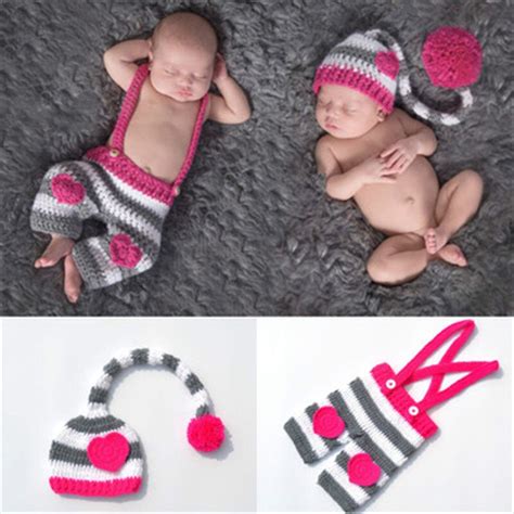 Newborn Photography Props Accessories Baby Girl Clothes Newknitting