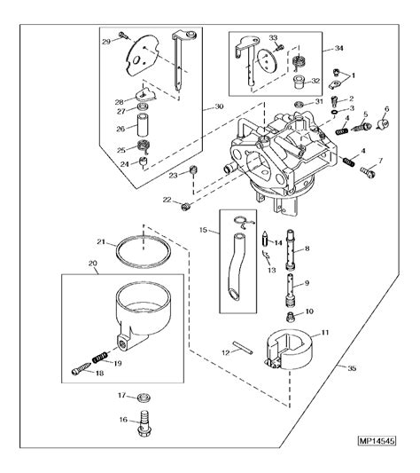 John Deere Carburetor Diagram Wiring Diagram