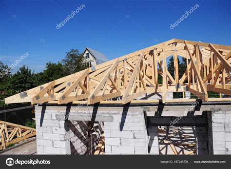 Roof Trusses Roofing Construction House Roof Buildingtimber Roof
