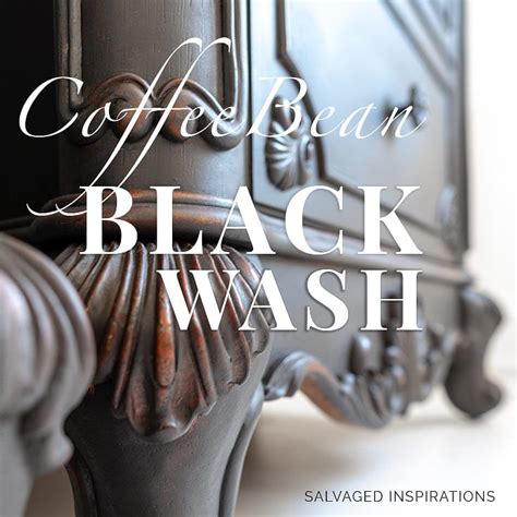 How To Create A Black Wash Paint Finish Salvaged Inspirations