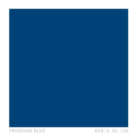 Prussian Blue A Slightly Greenish Blue Prussian Blue Has Been