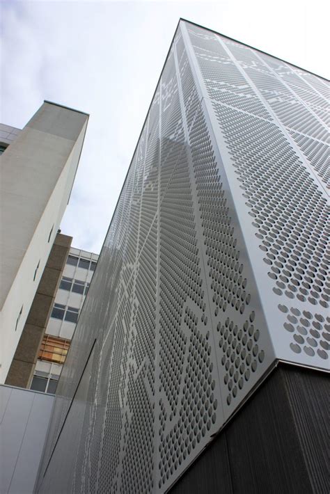 Dezeen Archive Perforated Metal Facades Metal Facade Perforated My XXX Hot Girl