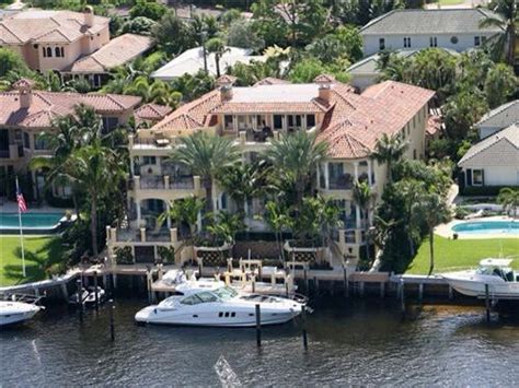 Mansion In Boca Raton Florida Florida Real Estate Waterfront Homes