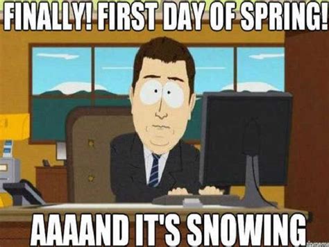 15 Funny Memes About Spring