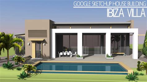 Sketchup + dwg dxf oth obj 3ds. Google Sketchup - Speed build - Ibiza Villa | Doovi