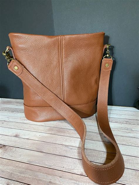 Brown Leather Hobo Bag Leather Slouch Bag Leather Bags Etsy Uk