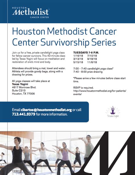 Houston Methodist Cancer Survivorship Series Tmc News