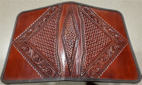 Handmade Custom Leather Portfolio Made To Order Full Leather Interior