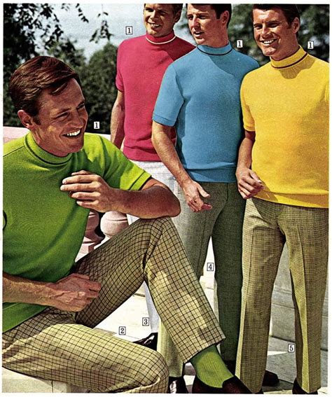60s Mens Mod Fashion American Style