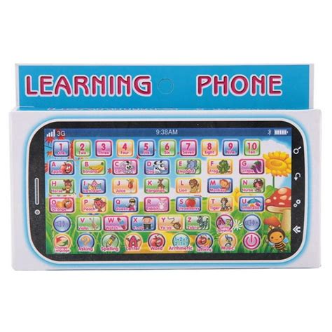 Mgaxyff Kids Mobile Phone Cellphone Smart Phone Toy Learn Game Cute