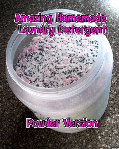 Southern Mommy Minute Homemade Powder Laundry Detergent