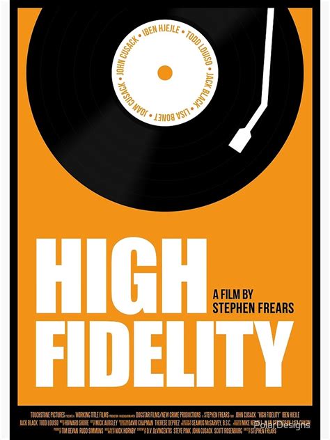 High Fidelity Film Poster Poster For Sale By Polardesigns Redbubble