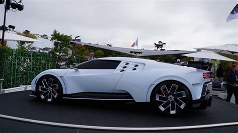 In the new centodieci, the trademark horseshoe grille of the bugatti has been shrunk and flattened the rear end has a single ventilation hole and eight rear lights, four matte black exhaust tailpipes. Bugatti Centodieci Looks Sensational In The Metal ...