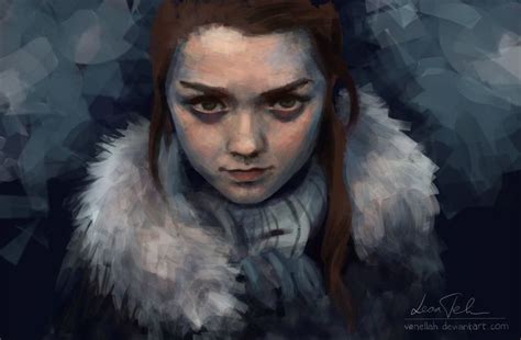 Arya Stark Of Winterfell Arya Stark Art Arya