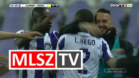 Bu makale, bireylerden bahsederken batı ad sırasını kullanır. Loic Nego gólja az Újpest FC - Lombard Pápa Termál FC ...