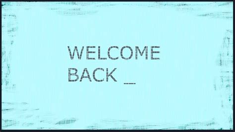 Welcome Back Wallpapers Wallpaper Cave