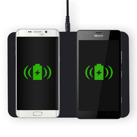 Itian Q300 Dual Qi Wireless Charger Charging Pad For Phones