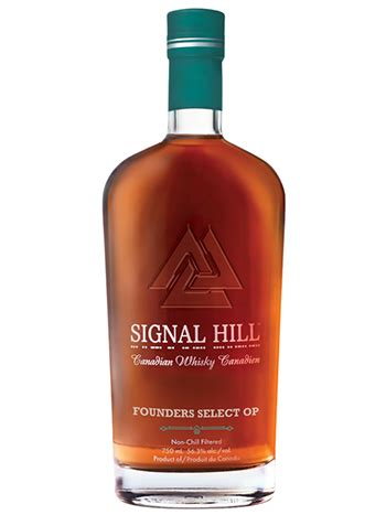 Signal Hill Founders Select Whisky Pei Liquor Control Commission