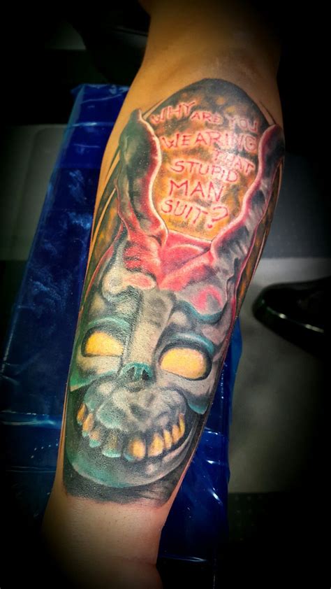 Donnie Darko Frank The Bunny Tattoo Tattoos Skull Tattoo Piercings