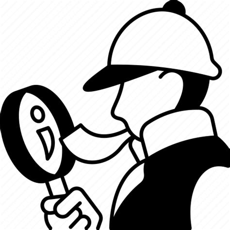 Investigator Private Detective Spy Undercover Icon Download On