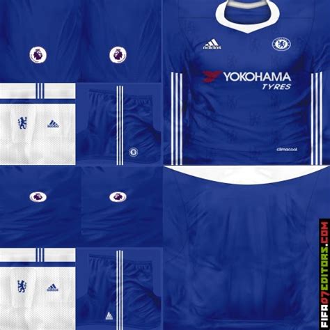 Fifa Patchs Fifa 07 Chelsea 2016 17 Full Kits