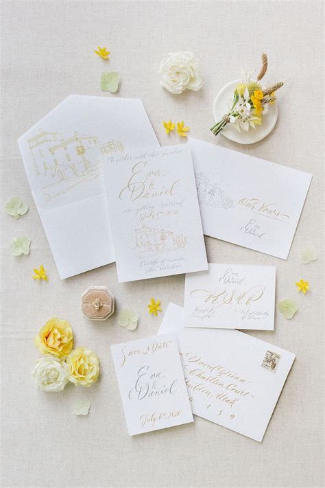Pantone Yellow Wedding In The Italian Countryside Inspired By This
