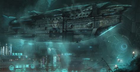 Frozen leviathan location subnautica below zero. Underwater City - Concept art, Digital paintings, Fantasy ...