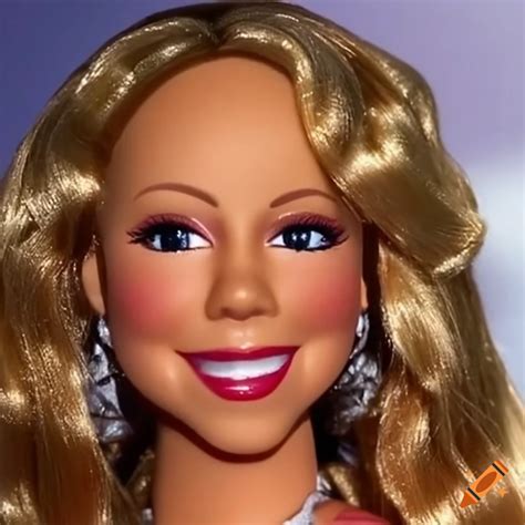 photo of mariah carey as a barbie doll on craiyon