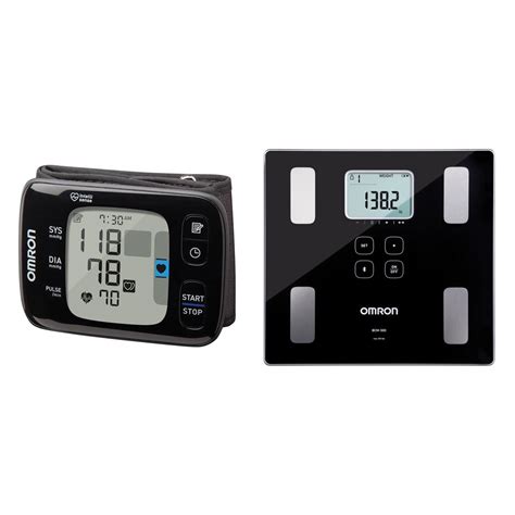 Omron Bp6350 7 Series Wireless Wrist Blood Pressure Monitor And Bcm 500