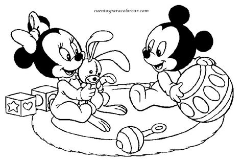 Dibujos para colorear Disney de pequeños