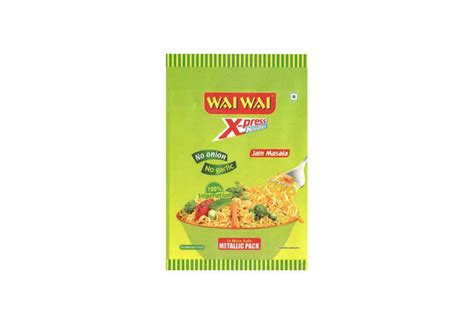 Wai Wai X Press Instant Noodles Jain Masala Pack Of 10 D Sapana